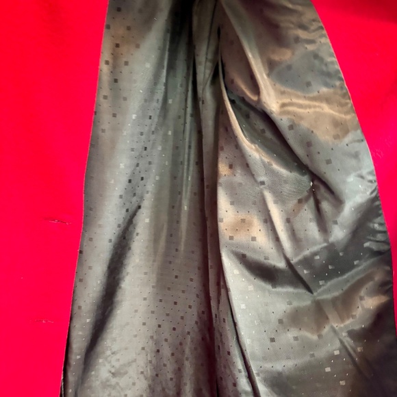 Ashley Scott Vintage Red Full-Length Pure Wool Coat - Picture 8 of 17